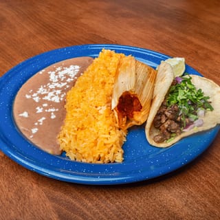 TAMAL & TACO PLATE